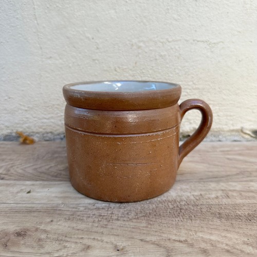 French stoneware confit - french, jar